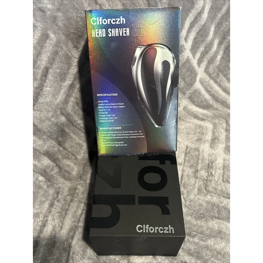 CLFORCZH Professional Electric Head Shaver with 7D Magnetic Technology